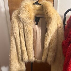 Forever 21 Tan Teddy Jacket